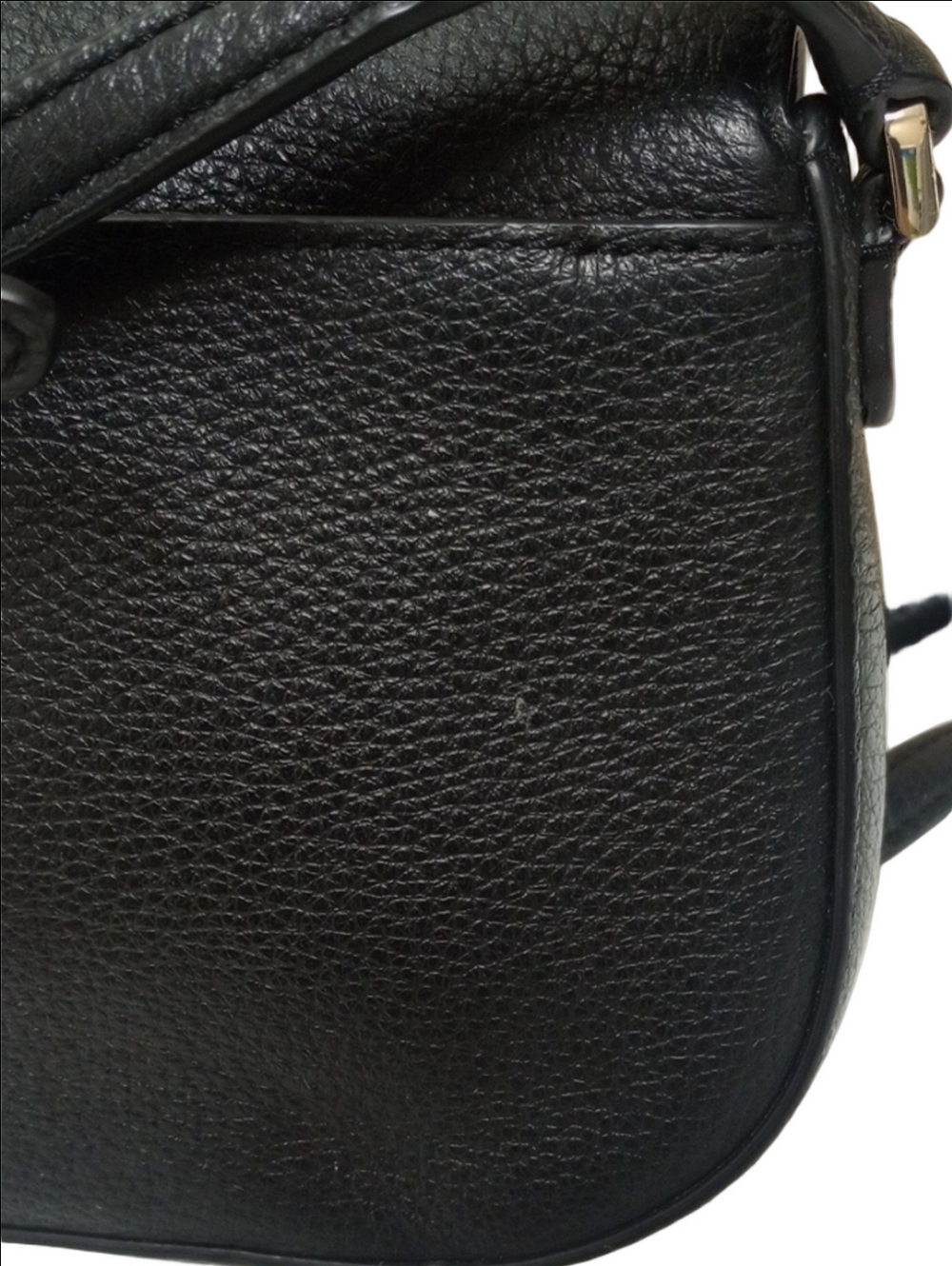 🖤 KATE SPADE BLACK PEBBLED LEATHER SMALL CROSSBODY BAG - Picture 6 of 15